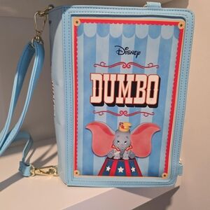 Loungefly Dumbo Crossbody Bag - Blue and Red